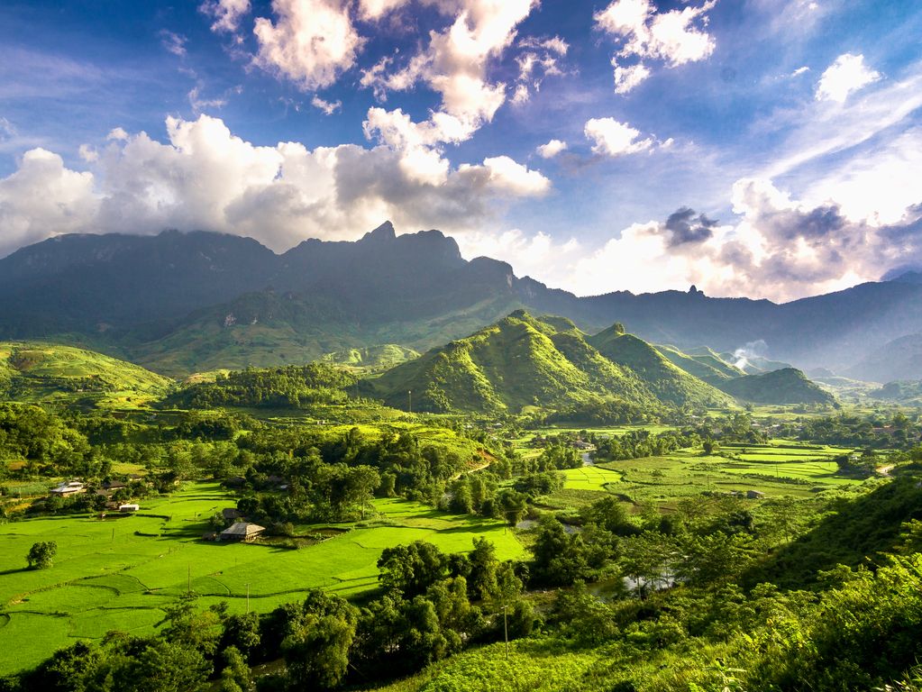 Prachtige natuur van Vietnam